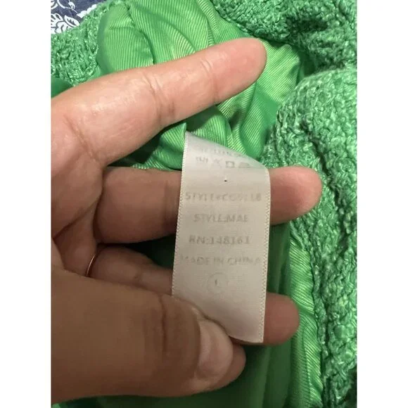 Buddy Love Green High Waist Shorts - Picture 6 of 6